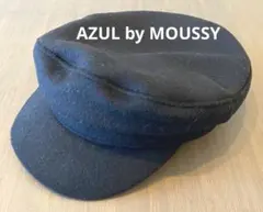 アズール バイマウジー AZUL キャスケット 帽子 キャップ ブラック 黒