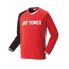 YONEX 長袖ウェア レッド ブラックMサイズ