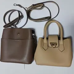 ショルダーバッグレディースまとめ売り2個中古
