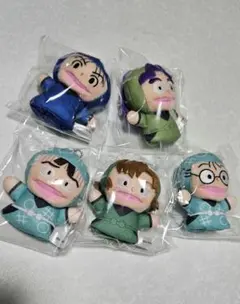 a*様 忍たま乱太郎 指人形マスコット 保健委員会