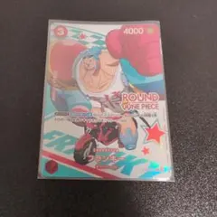 ワンピースカードゲーム フランキー ラウンドワン プロモ - メルカリ