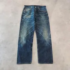 リーバイス501 Levis W34 古着 00s 鬼ヒゲ ハチノス 20738