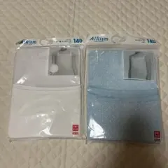 ✭新品✭ユニクロ✭140cm✭肌着✭下着✭キャミソール✭エアリズム✭2枚セット✭