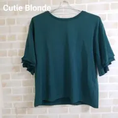 Cutie Blonde フリルスリーブ カットソーのサムネイル