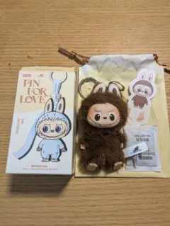 【正規品】POPMART ラブブ PIN FOR LOVE イニシャル L