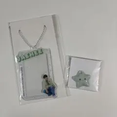 ジェヒ フォトカードスリーブ イラストミニチャーム NCTWISH