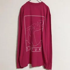 FUTUR 長袖　シャツ　スケート　プリント　XLサイズ　フューチャー