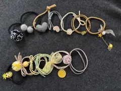 ヘアゴムセット 16個入り 多色