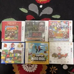 ゲームソフトセット 3DS 6個セット