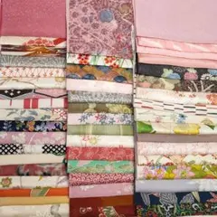 正絹着物カットクロス アソート50枚組8―⑮