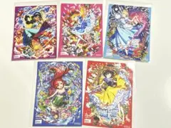 ミカピカゾ ディズニープリンセス ポストカード 5枚セット 非売品