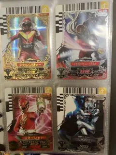 スーパー戦隊バトル　ダイスオー 第一弾　星5　キングレア　アカレンジャー　他