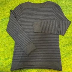 ユリパーク ボーダーニット　yuripark