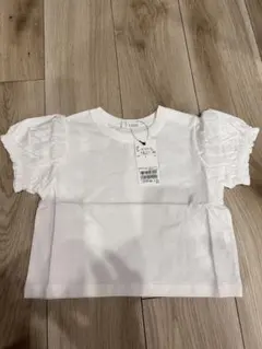 b.ROOM 半袖Tシャツ ホワイト 90cm ビールーム　ナルミヤのサムネイル