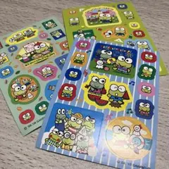 サンリオ けろけろけろっぴ　キャラクターシール 3枚セット