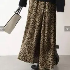 JOURNALSTANDARD ジャーナルスタンダード ヒョウ柄 フレアスカート