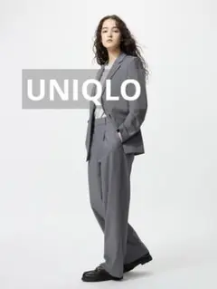 UNIQLO ユニクロ タックワイドパンツ