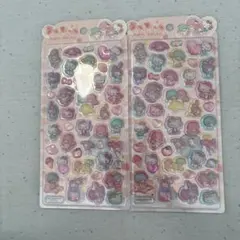 正規　サンリオキャラクターズ　うるちゅるシール キキララ マイメロ キティ✖️2