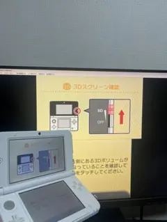 【美品】偽トロキャプチャー付き　Nintendo 3DS LL ホワイト