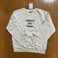 ピンクラテ　裏起毛トレーナー165