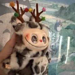 海外限定 Zimomoクリスマスver. ミルクカウトナカイ ラブブキーホルダー