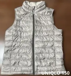 UNIQLO中綿入りベスト　グレー　150