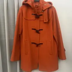 BURBERRY ダッフルコート オレンジ 2XL 90%以上 オフ バーバリー