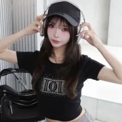 シャイニーDDロゴコンパクトTシャツ ダーリッチ Darich - メルカリ