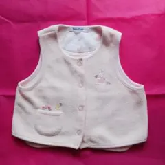 familiar ベビーベスト 70 ピンク