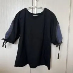 n'Or バルーンスリーブ Tシャツ サイズ1 ブラック　ぽわん袖のサムネイル