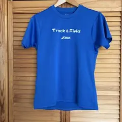アシックス　スポーツ　Tシャツ　陸上　メンズSサイズ　レディースM〜Lサイズ対応