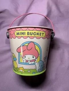 ☆昭和レトロ☆サンリオ☆キキララ☆ゴミ箱☆バケツ☆ダストボックス