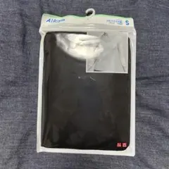 AIRism ブラック カットソー Sサイズ