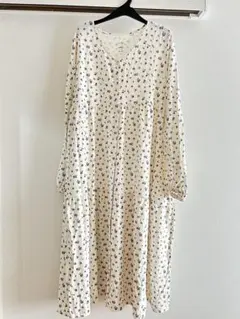 gelato pique 花柄 ルームウェアワンピース