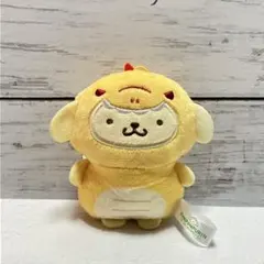 ポムポムプリン☘️ぺたんこ着ぐるみマスコット　 恐竜　キャラクターグッズのサムネイル