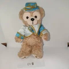 ダッフィー(ファッショナブル・イースター) ぬいぐるみバッジ ぬいば