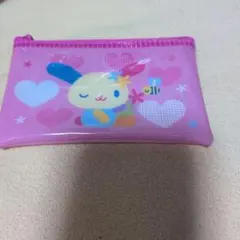 フラットポーチ　ウサハナ