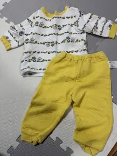 ①ユニクロ キルトパジャマ しろくまちゃんとこぐまちゃん （90cm）