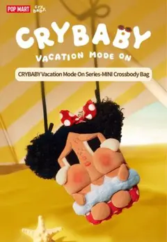 CRYBABY Vacation Mode On ミニクロスボディバッグ レッド