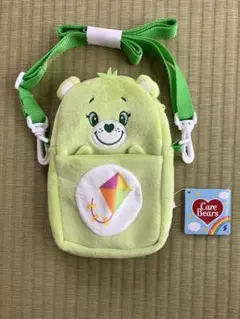 ［新品、未使用］ケアベアCare Bears ぬいぐるみ ショルダーバッグ