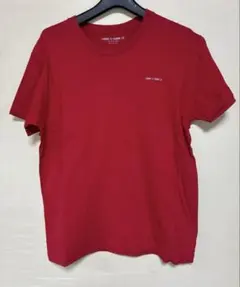 COMME CI COMME CA 半袖Tシャツ レッド　グンゼ　Lサイズのサムネイル
