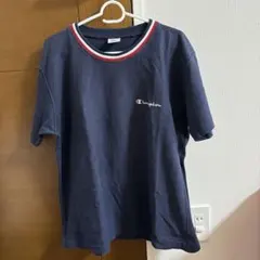 Champion Reverse Weave T-Shirt M ネイビー