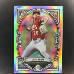 Chase Burns RC Bowman Sterling Reds
