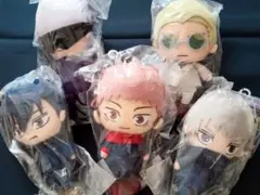 呪術廻戦 Chibi ぬいぐるみ 虎杖 伏黒 五条 狗巻 七海