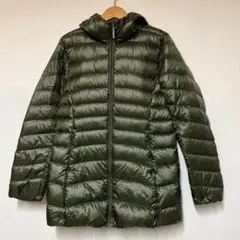 ユニクロ ウルトラライトジャケット サイズM グリーン