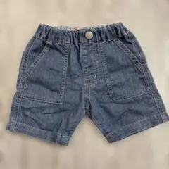 デニム ハーフパンツ 90cm パンツ　半ズボン