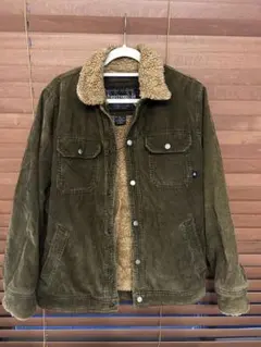 Abercrombie オリーブグリーン カジュアルジャケット　ボア