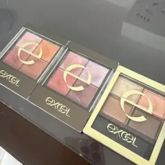 excel アイシャドウ 3セット