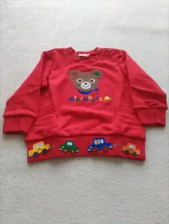 新品未使用 レトロ ミキハウス 90cm レトロ】ミキハウス オーバーオール 90