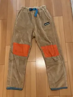 -WILD THINGS フリースロングパンツ ベージュ